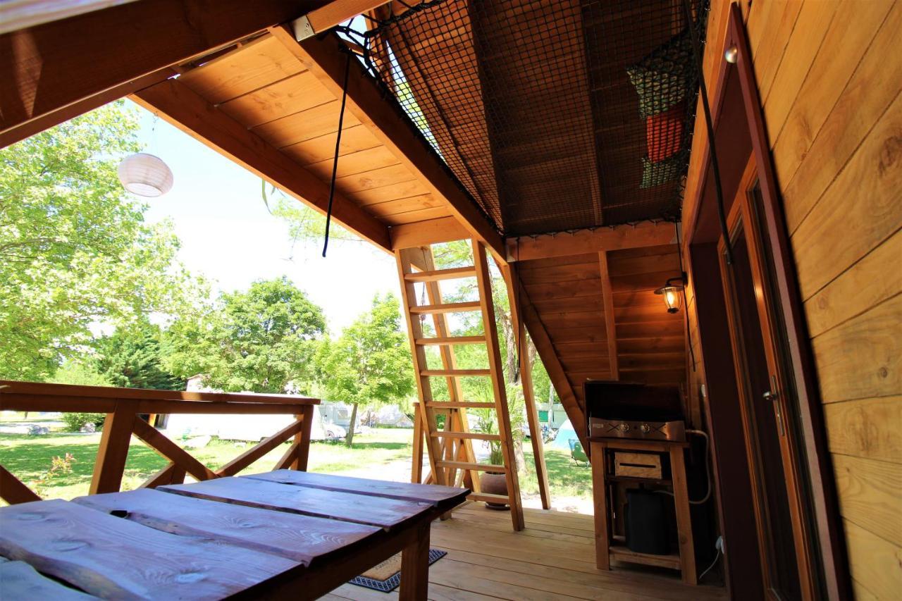 Habitat Createur - Hebergements Insolites Au Camping Municipal "Les Ecureuils" Recoubeau-Jansac Экстерьер фото