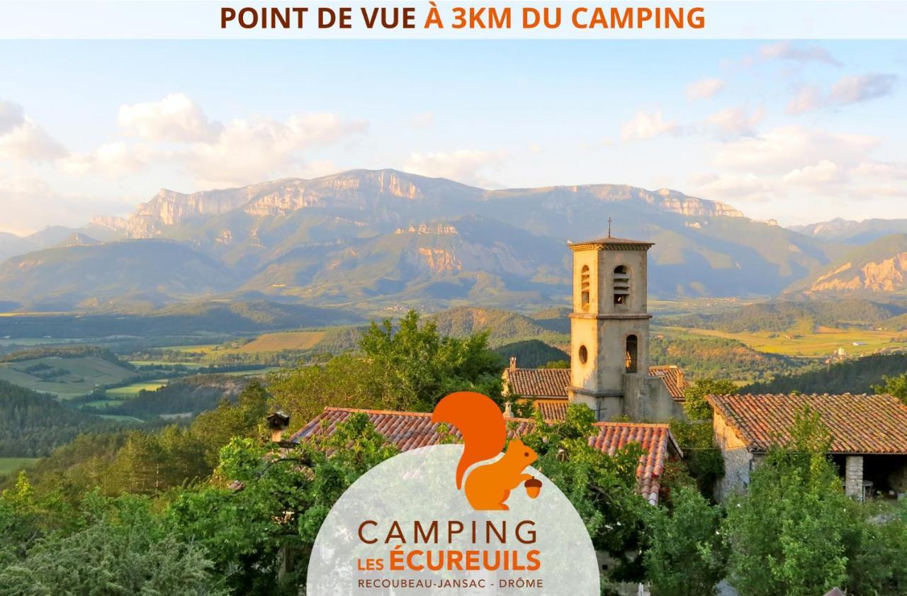 Habitat Createur - Hebergements Insolites Au Camping Municipal "Les Ecureuils" Recoubeau-Jansac Экстерьер фото