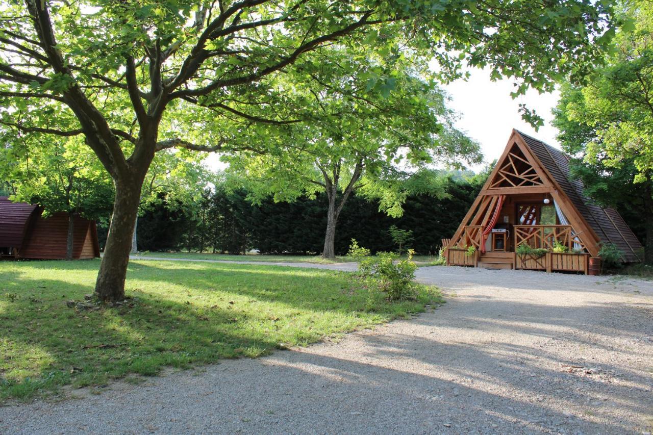 Habitat Createur - Hebergements Insolites Au Camping Municipal "Les Ecureuils" Recoubeau-Jansac Экстерьер фото